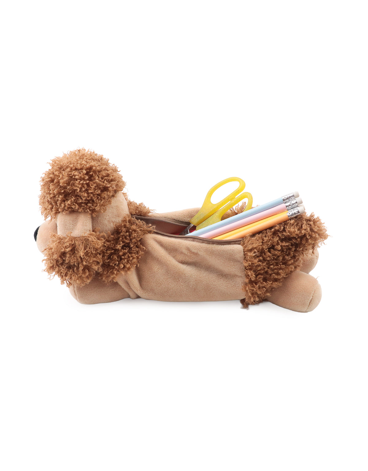 Poodle Plush Pencil Case
