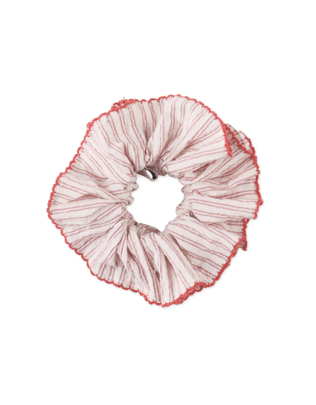 Rue Scrunchies With Picoting Edges