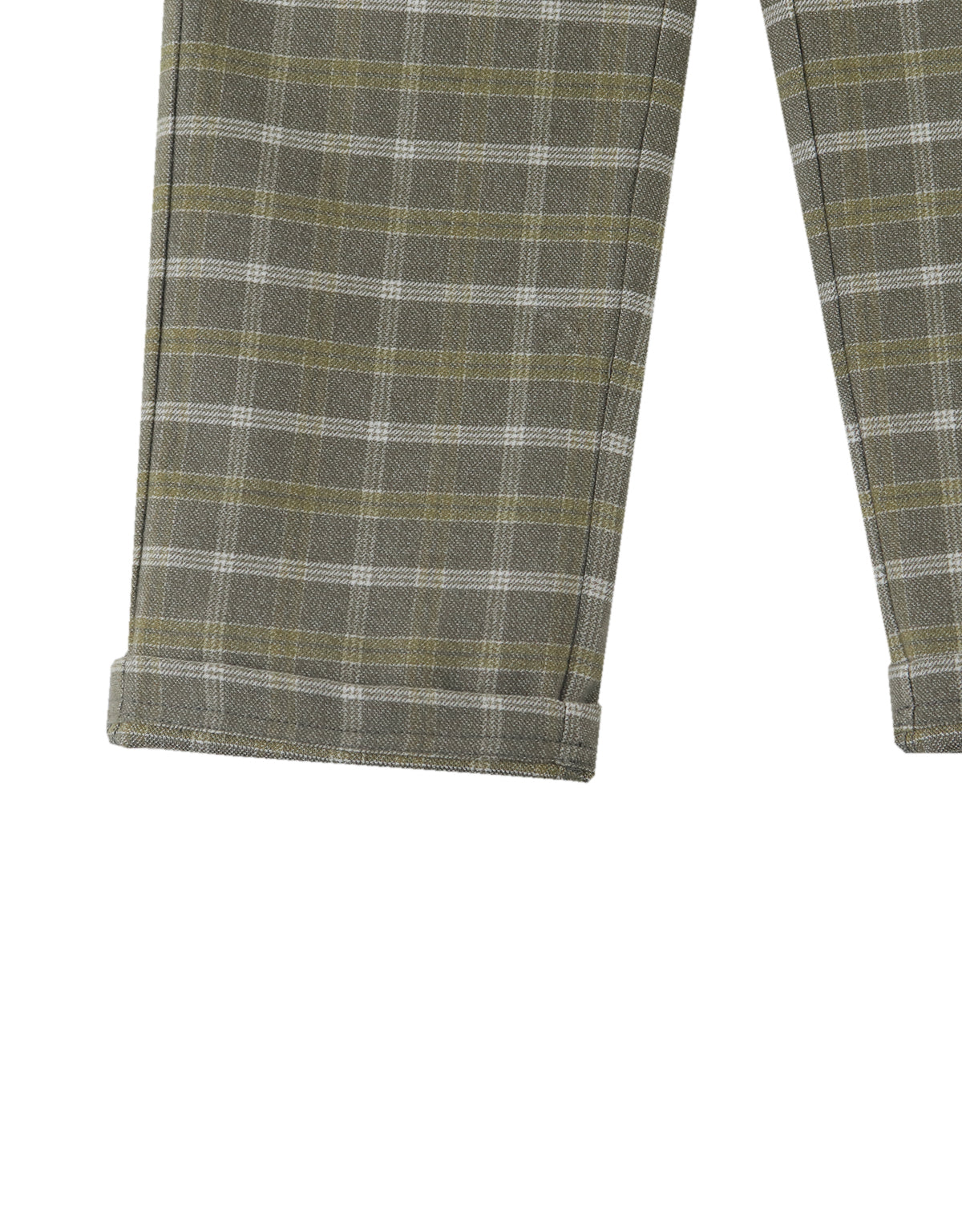 Boys Loose Plaid Pants