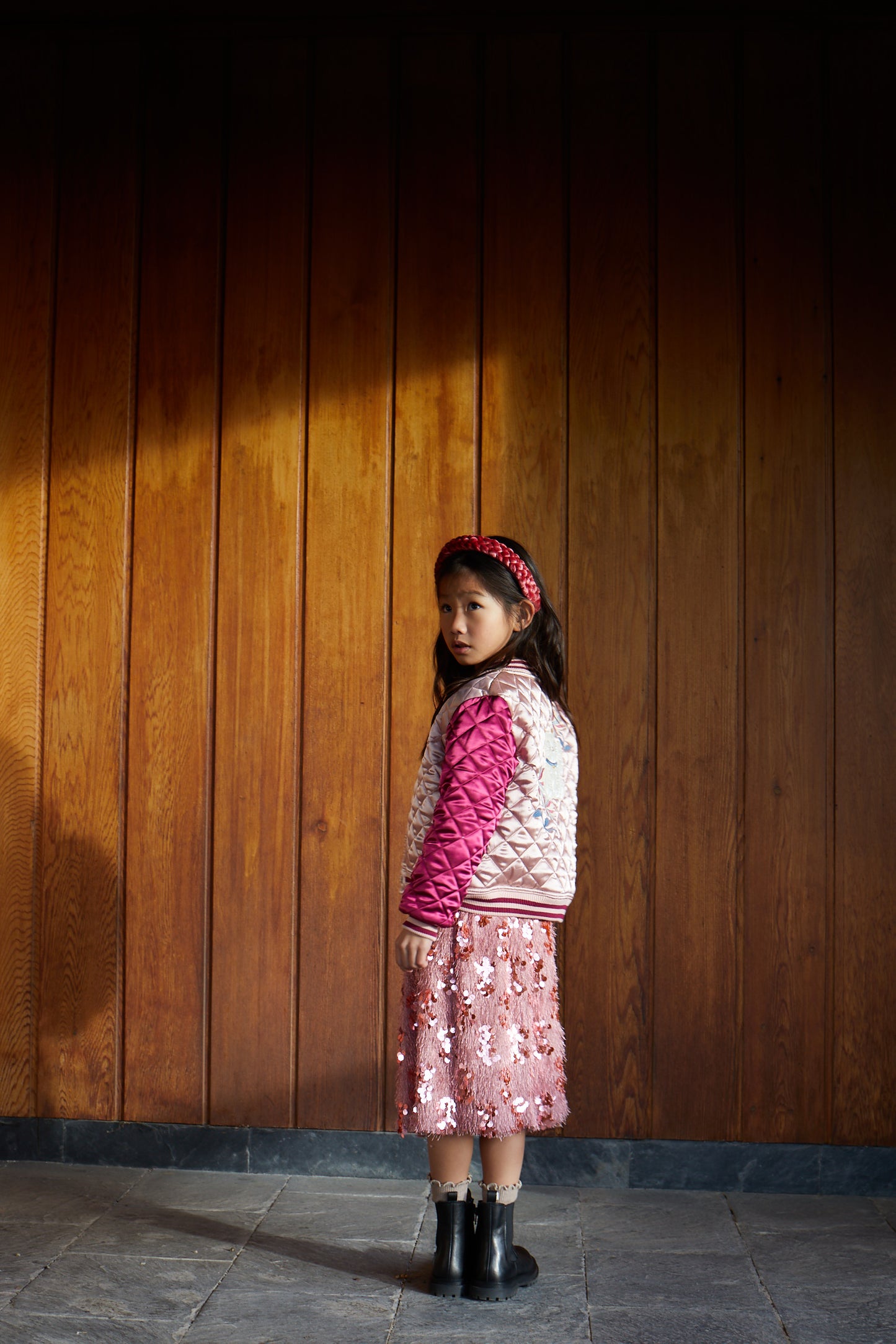 Long Skirt With Sequins