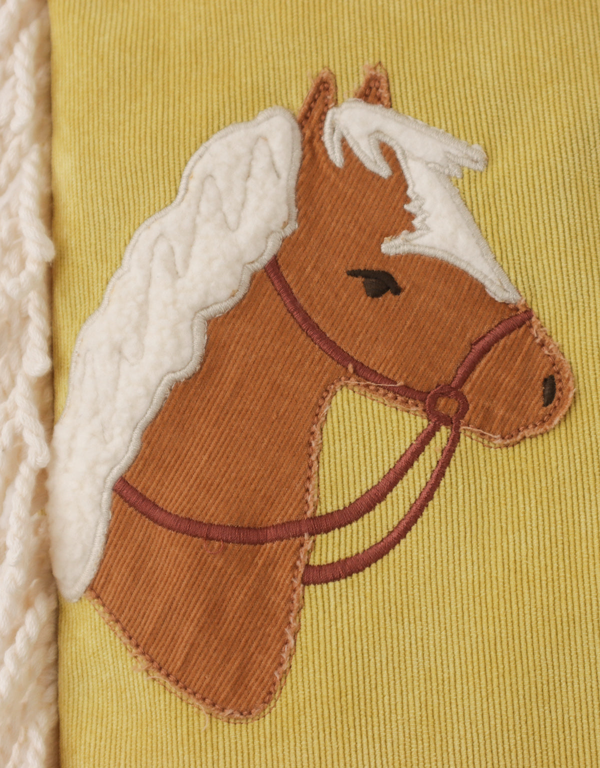 Marion Pull-On Pants with Appliqué Horse