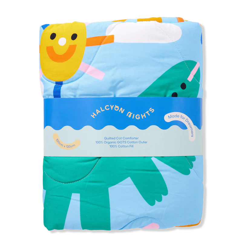 Dino Days Cot Quilt