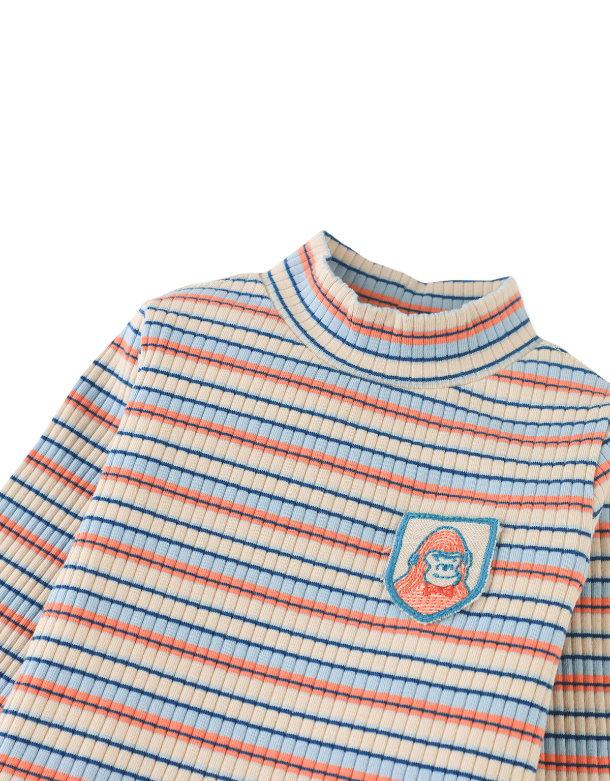 Baby Tatum Long Sleeve Tee with Mock Neck