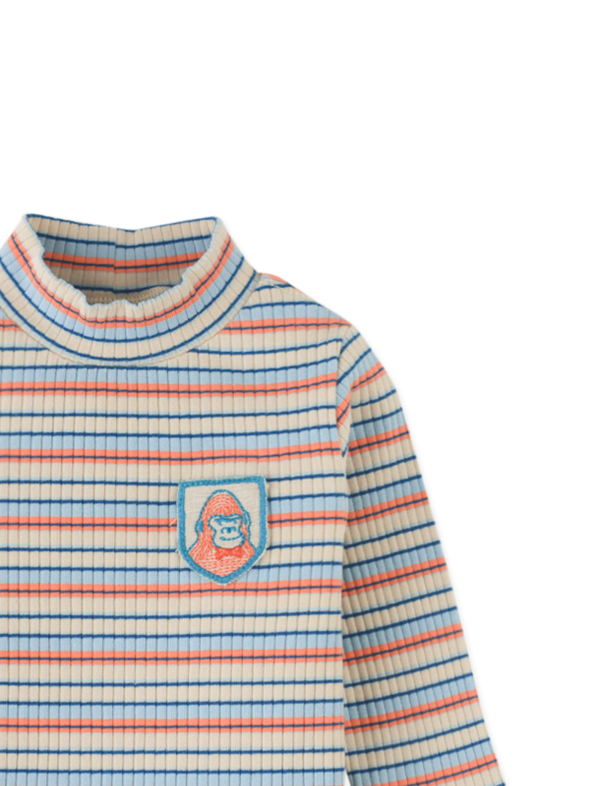 Baby Tatum Long Sleeve Tee with Mock Neck