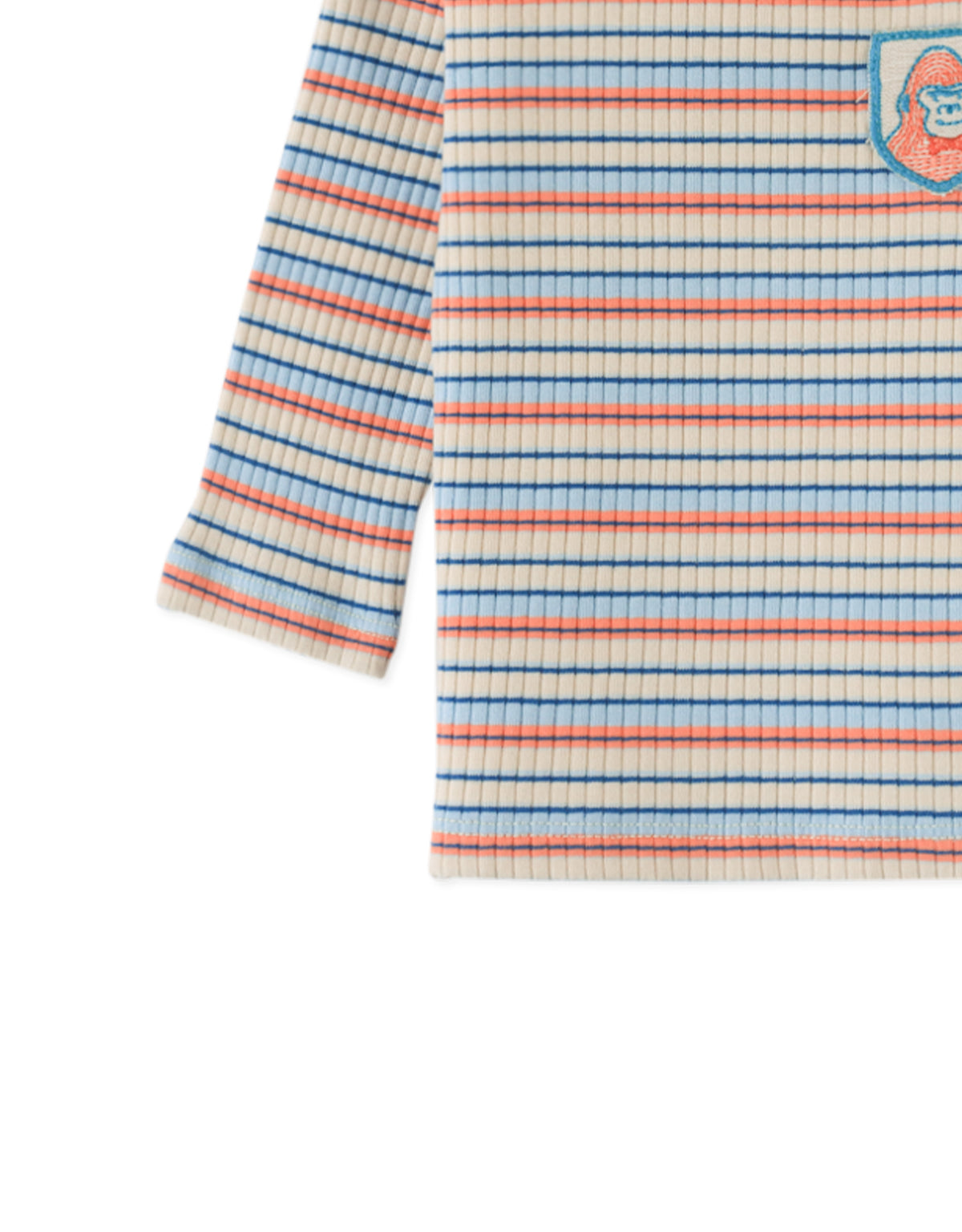 Baby Tatum Long Sleeve Tee with Mock Neck