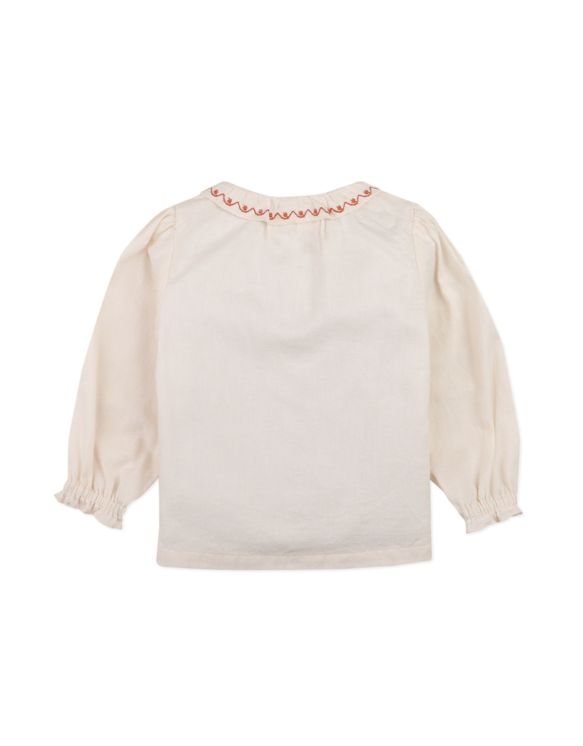Baby Sarah Long Sleeve Blouse with Ruffles