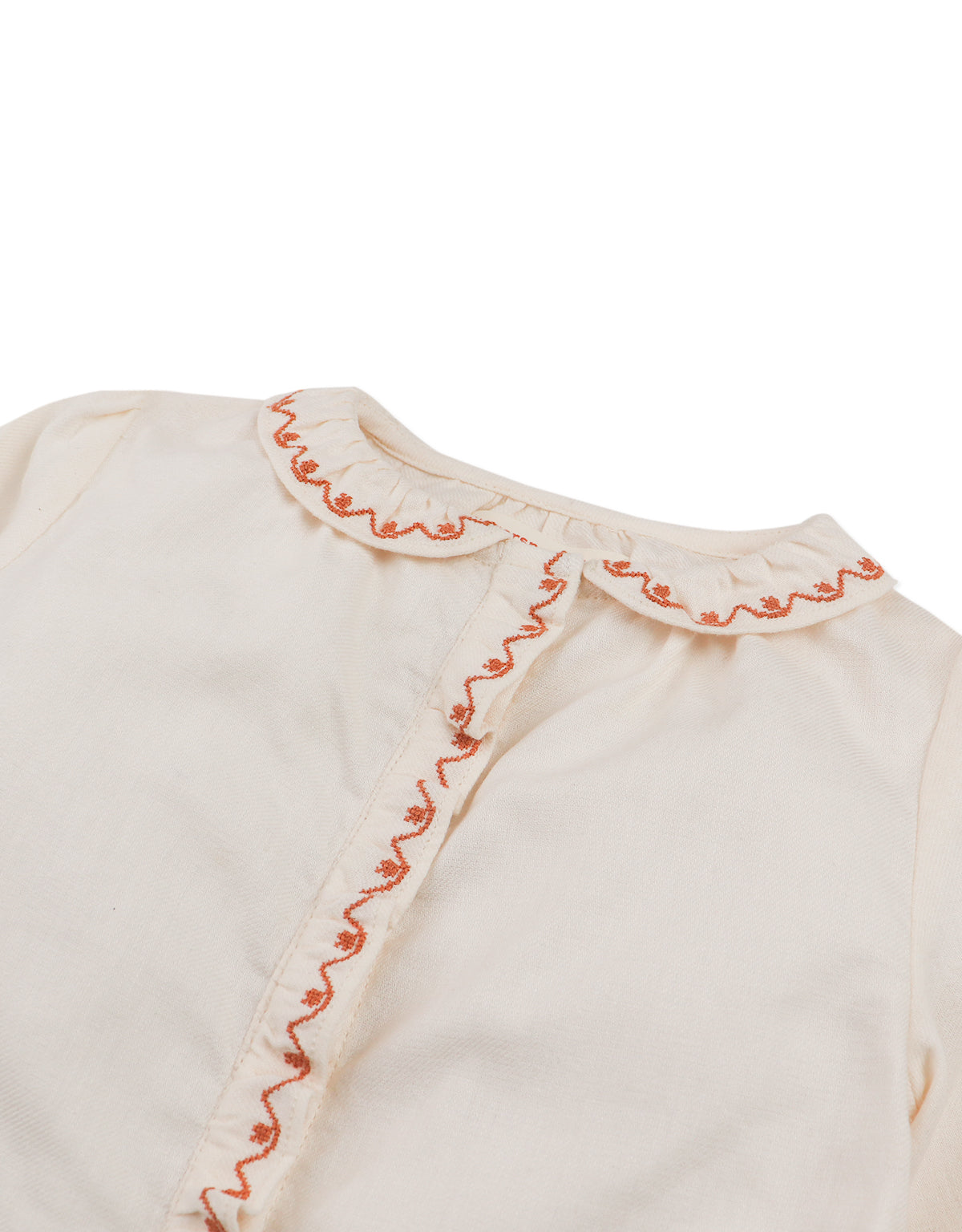 Baby Sarah Long Sleeve Blouse with Ruffles