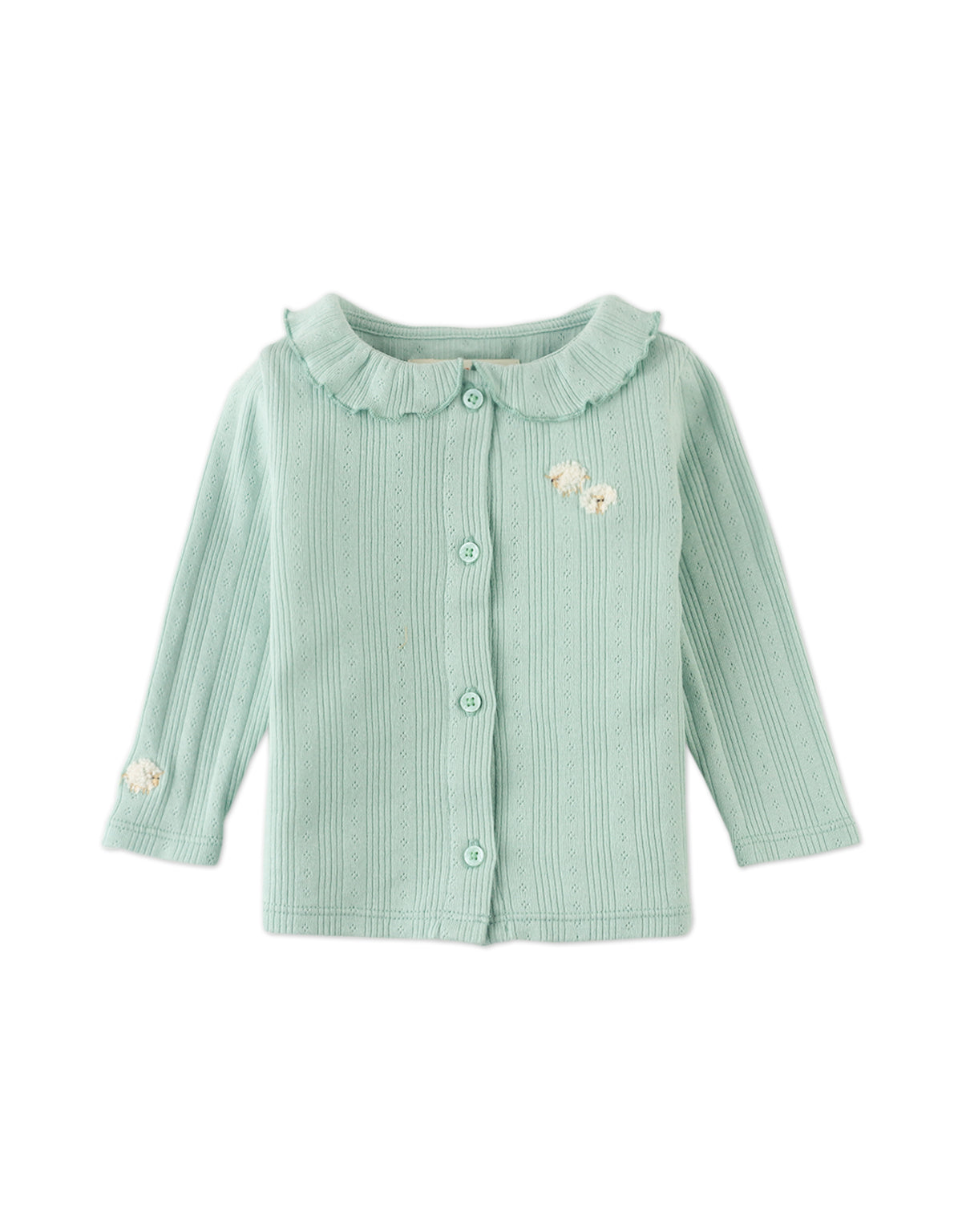 Baby Agie Long Sleeve Top with Tiny Sheep
