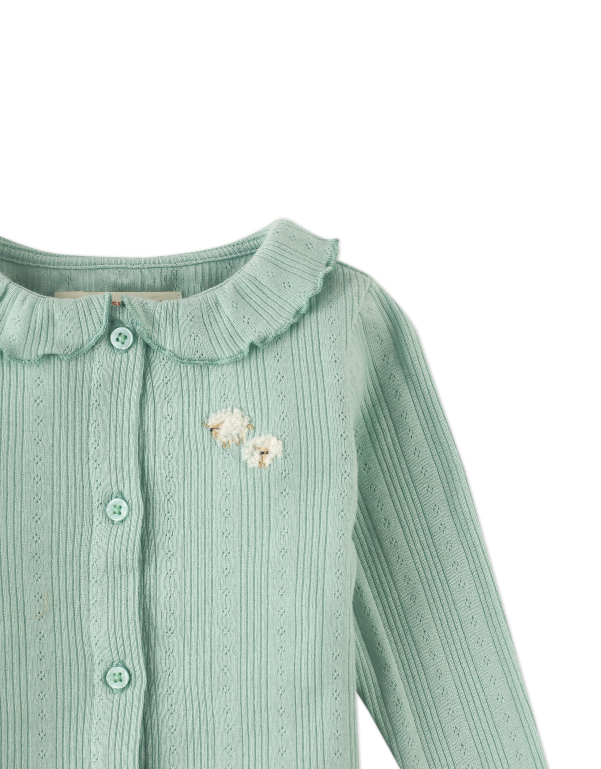 Baby Agie Long Sleeve Top with Tiny Sheep