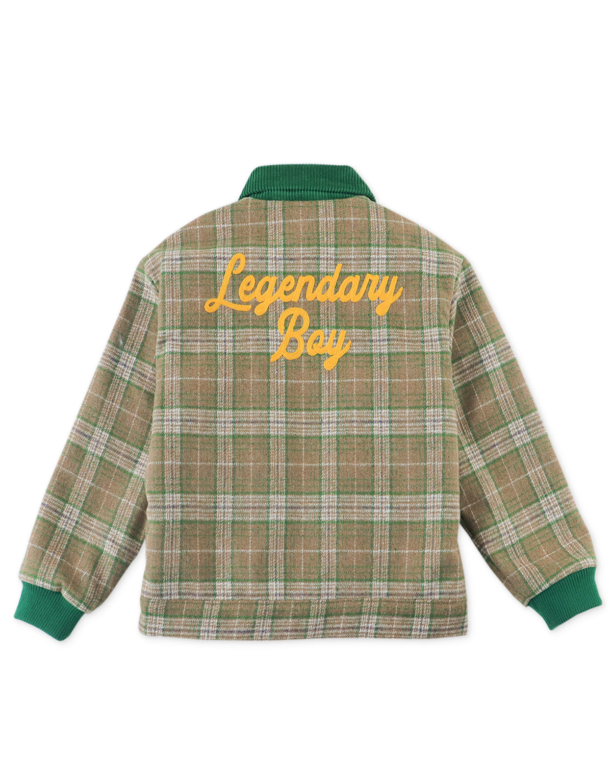 Boys Wool Checks Jacket