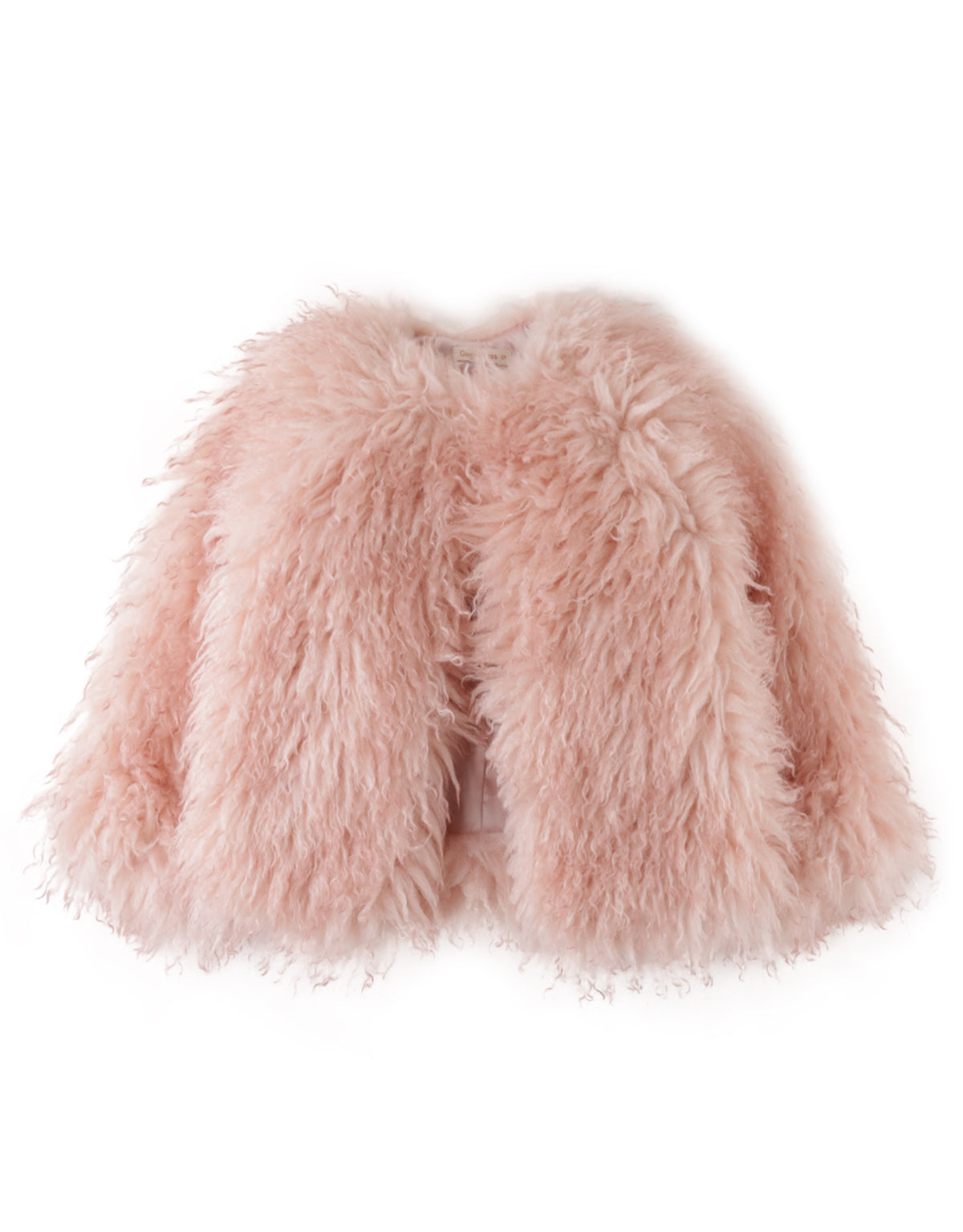 Fur Raglan Sleeves Coat