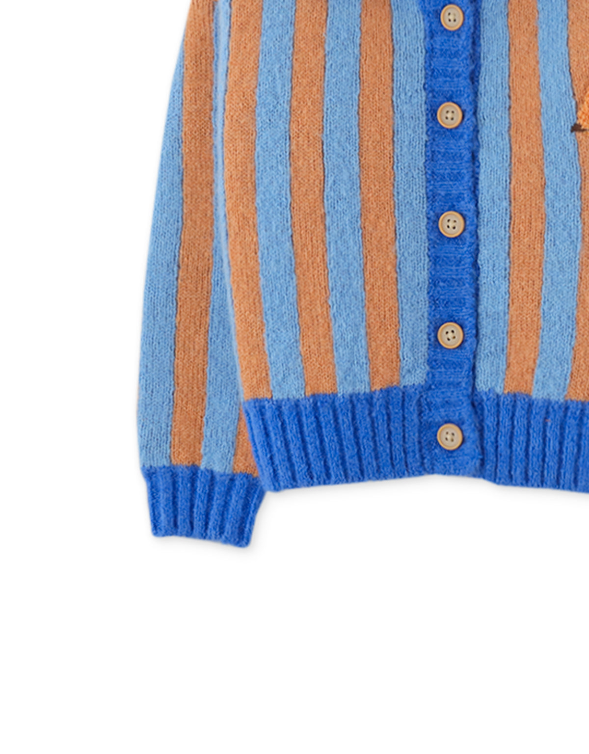 Fox Retro Stripe Cardi