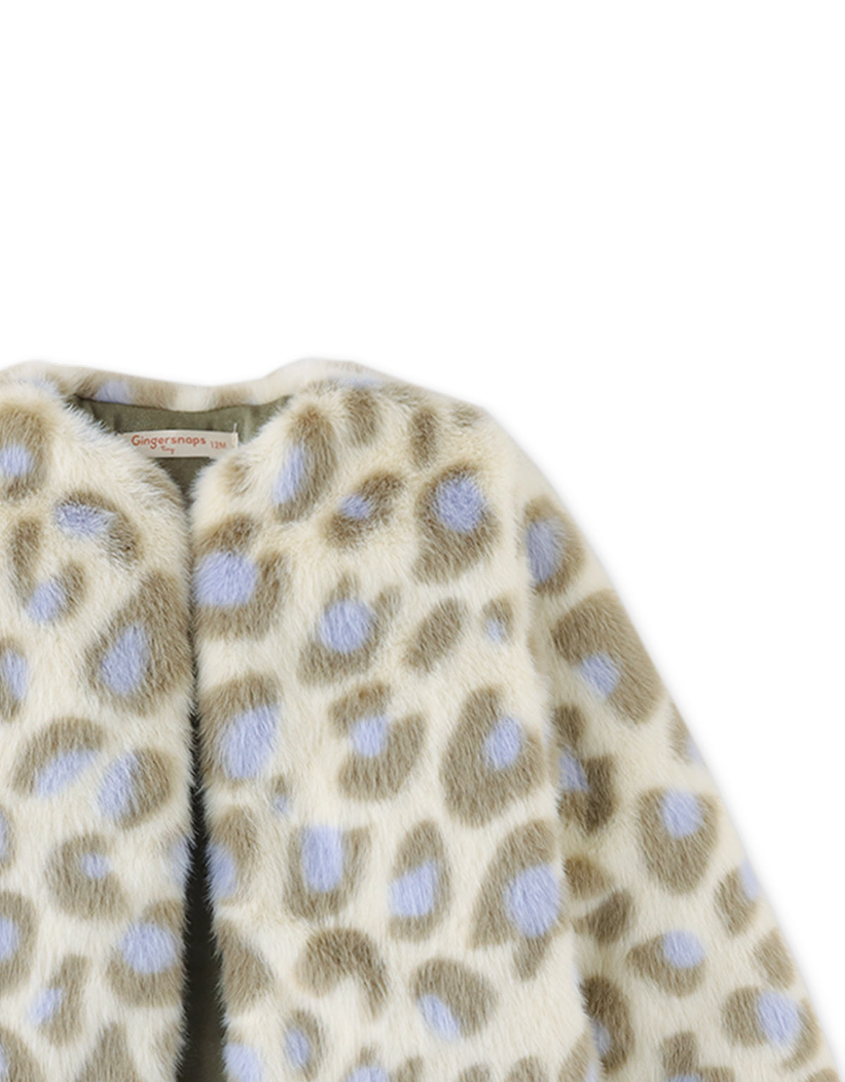 Animal Print Faux Fur Jacket