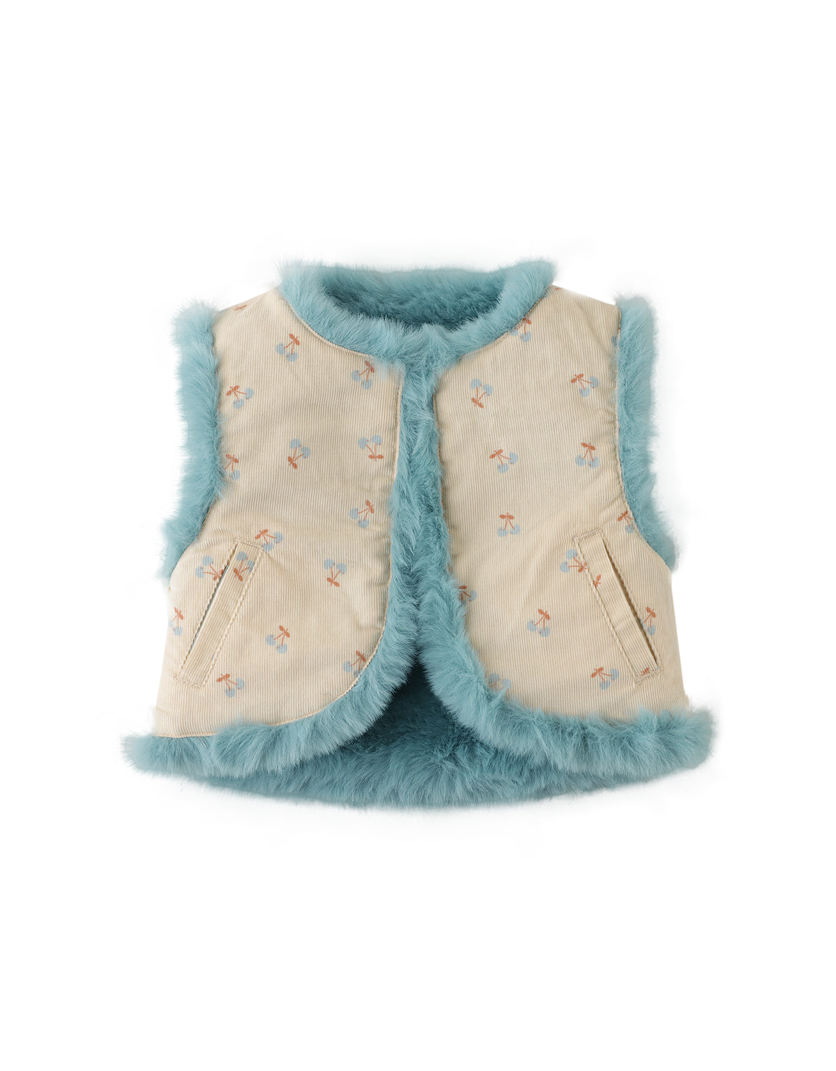 Reversible Faux Fur Gilet