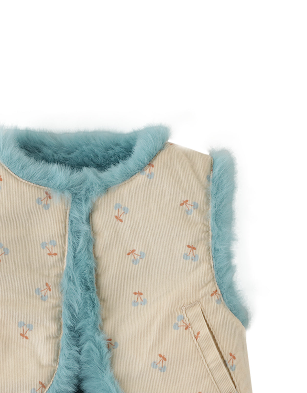 Reversible Faux Fur Gilet