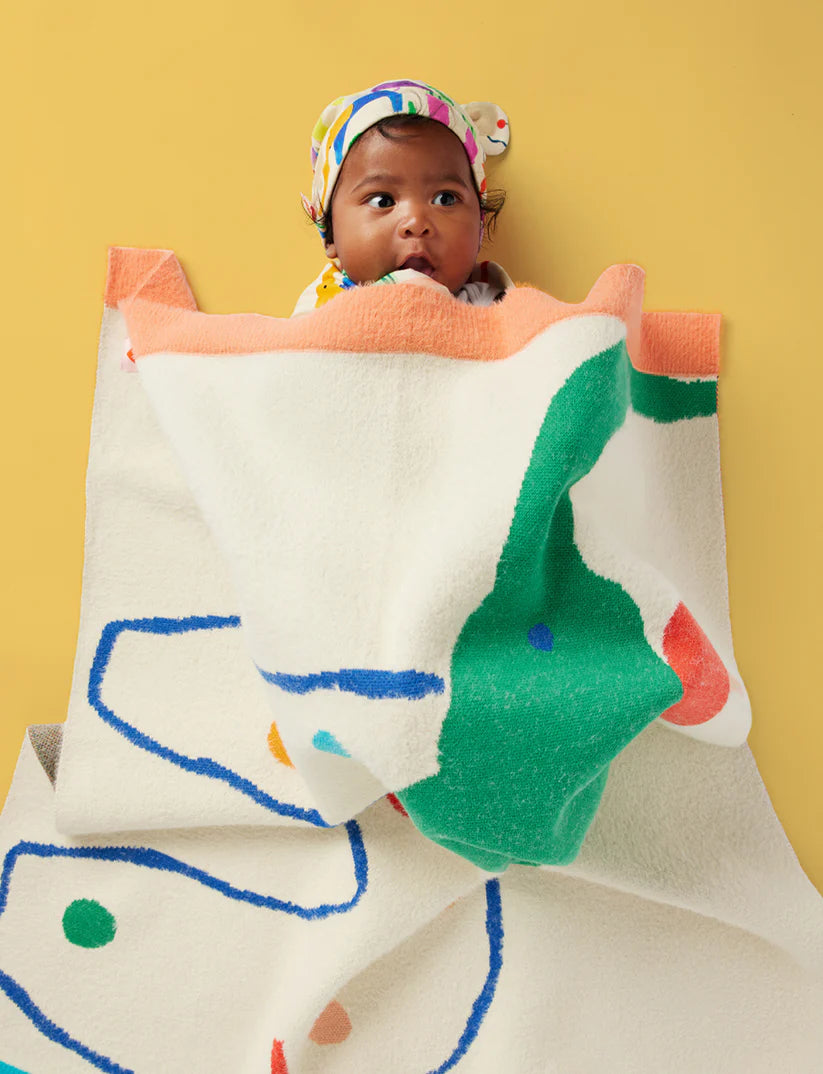 Happy Herd Baby Blanket