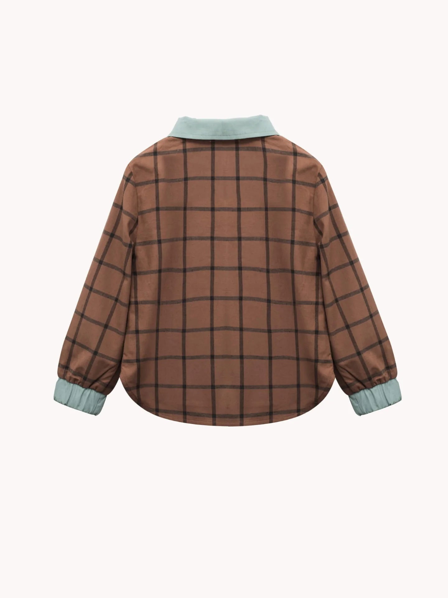 Plaid Shirt - Cocoa Brown