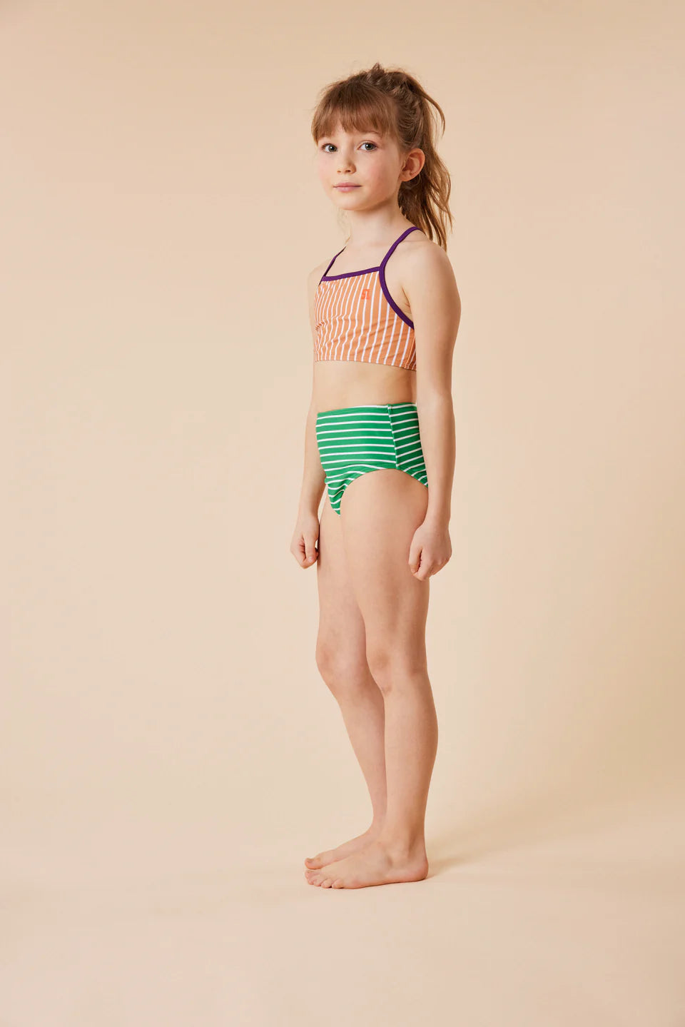 bikini | better together | stripes | leather ball + golf green