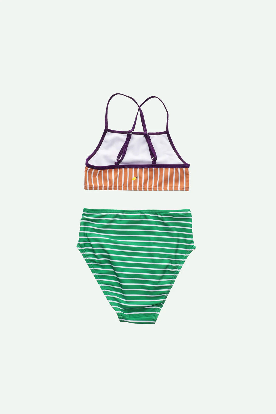 bikini | better together | stripes | leather ball + golf green