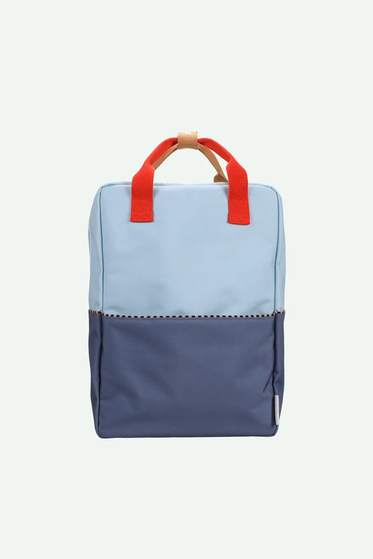 Backpack large • colourblocking • zissou blue