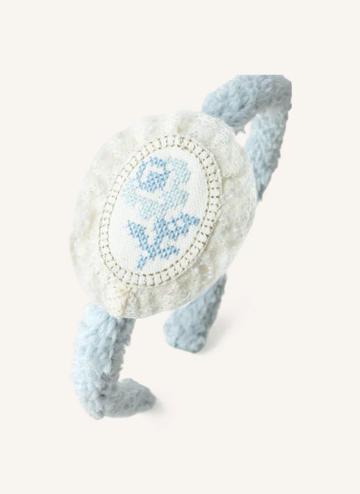 Sherpa Headband with Patch Embro