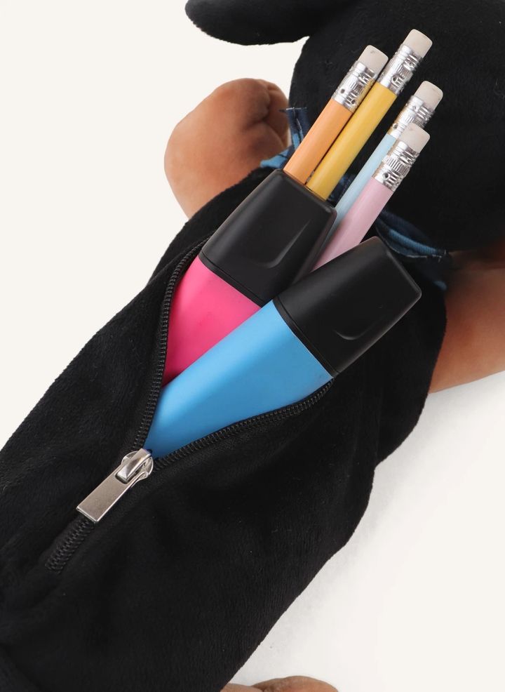 Rottweiler Plush Pencil Case