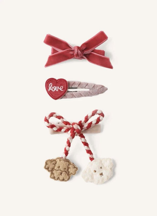 Set of 3 Adelina hair clips