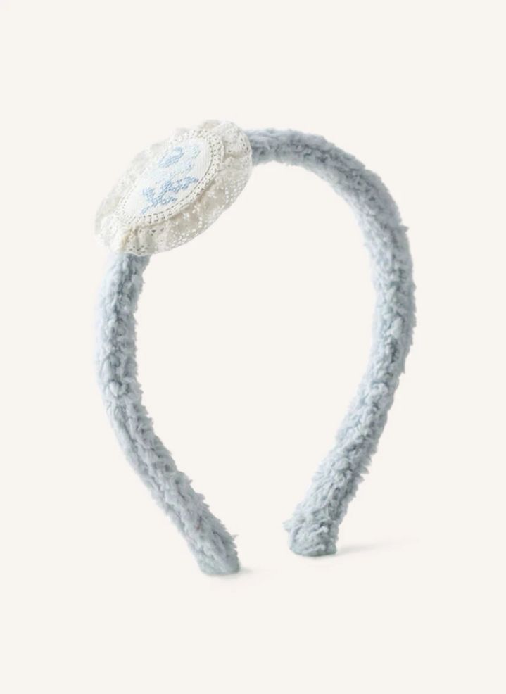 Sherpa Headband with Patch Embro