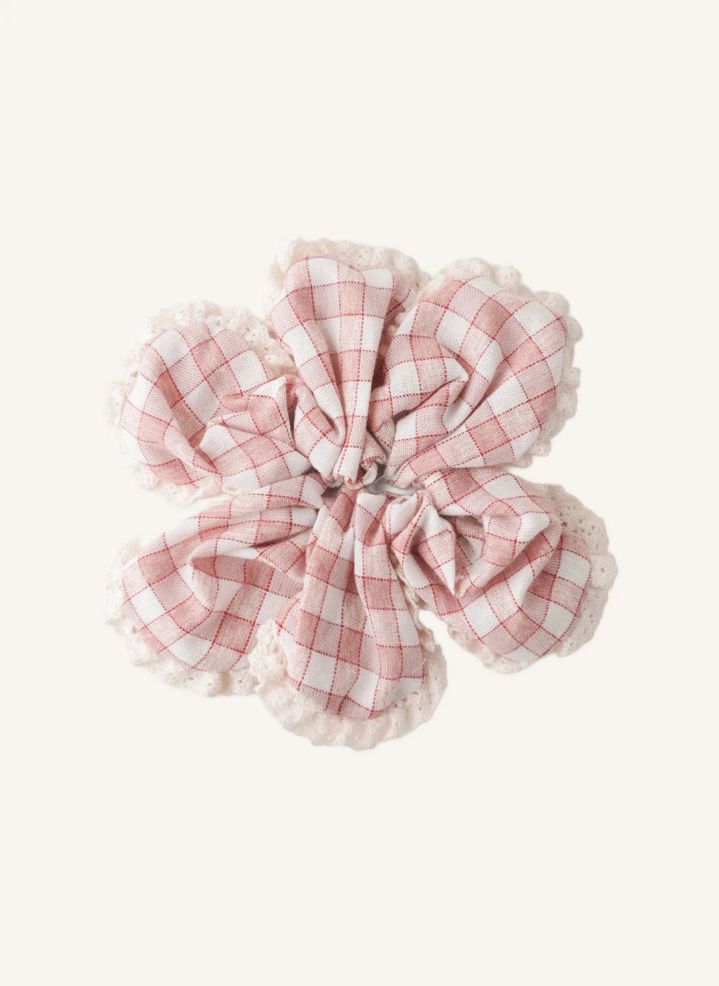 Flower Shaped Scrunchie Set