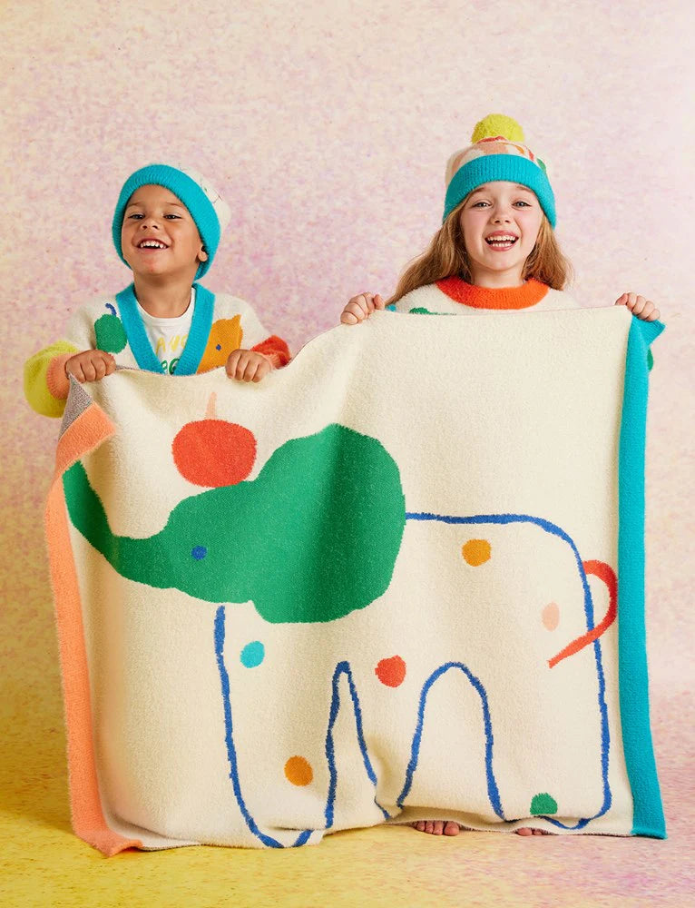 Happy Herd Baby Blanket