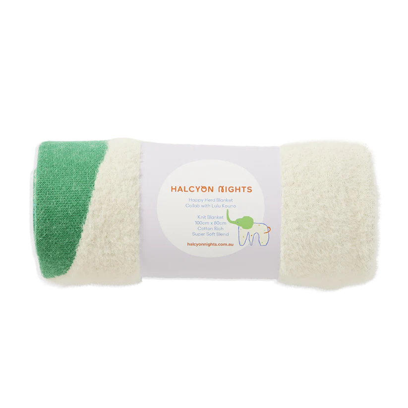 Happy Herd Baby Blanket