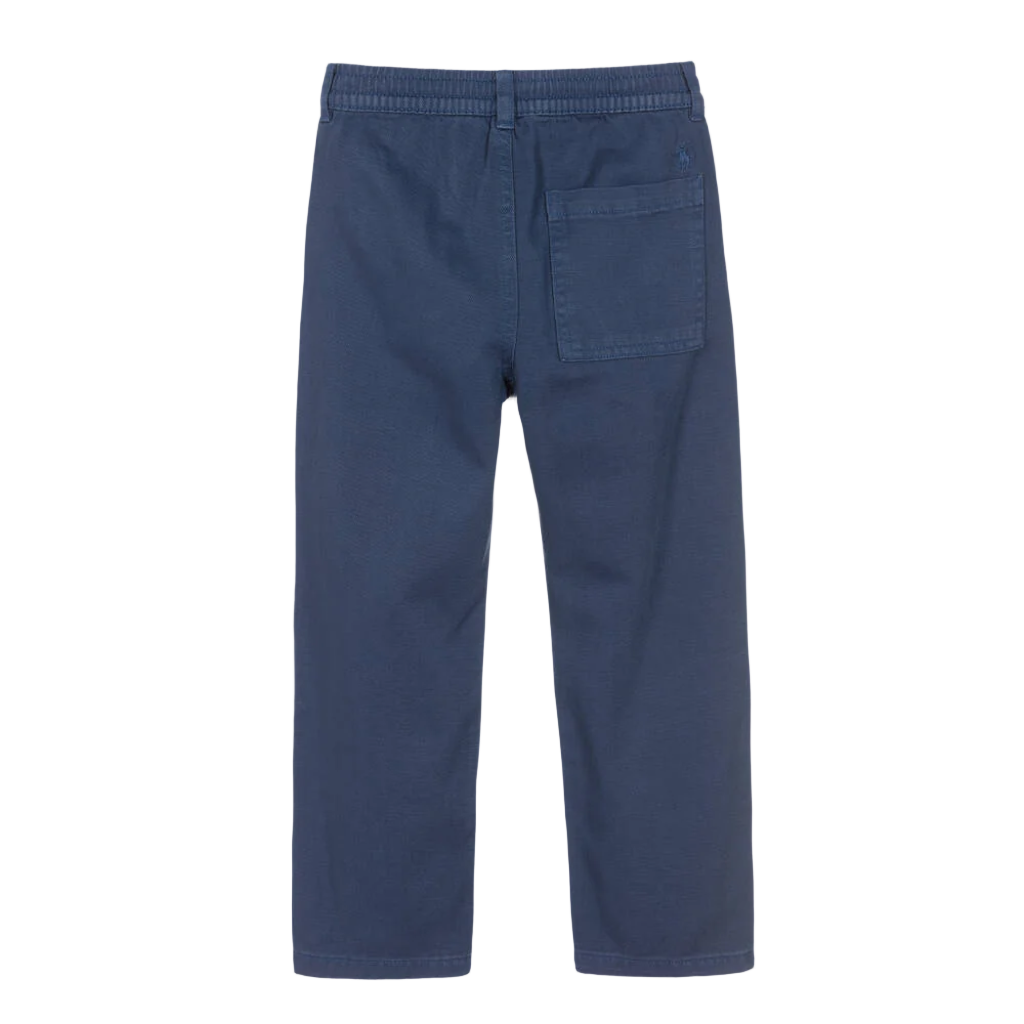 Boys Navy Blue Cotton Trousers