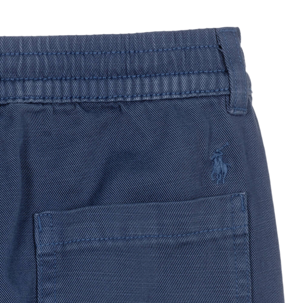 Boys Navy Blue Cotton Trousers