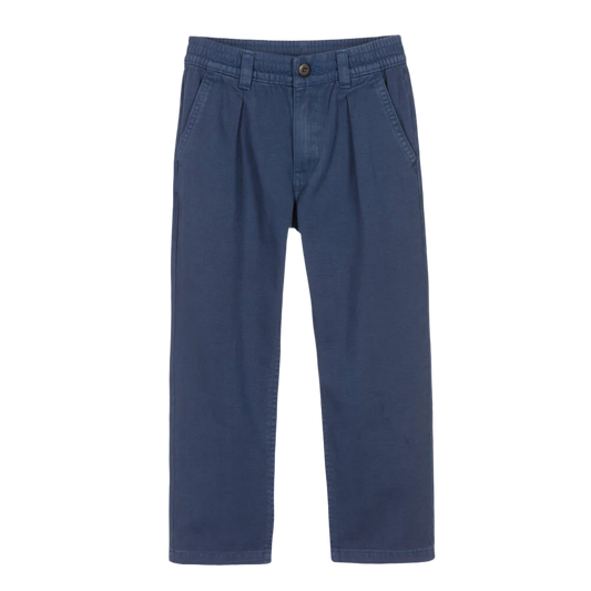 Boys Navy Blue Cotton Trousers