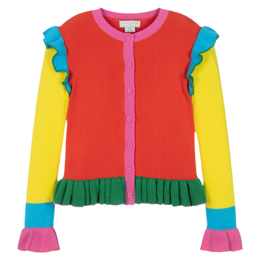 Colourful Knitted Cardigan