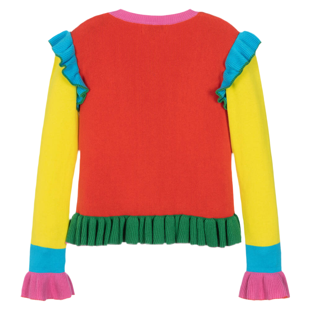 Colourful Knitted Cardigan