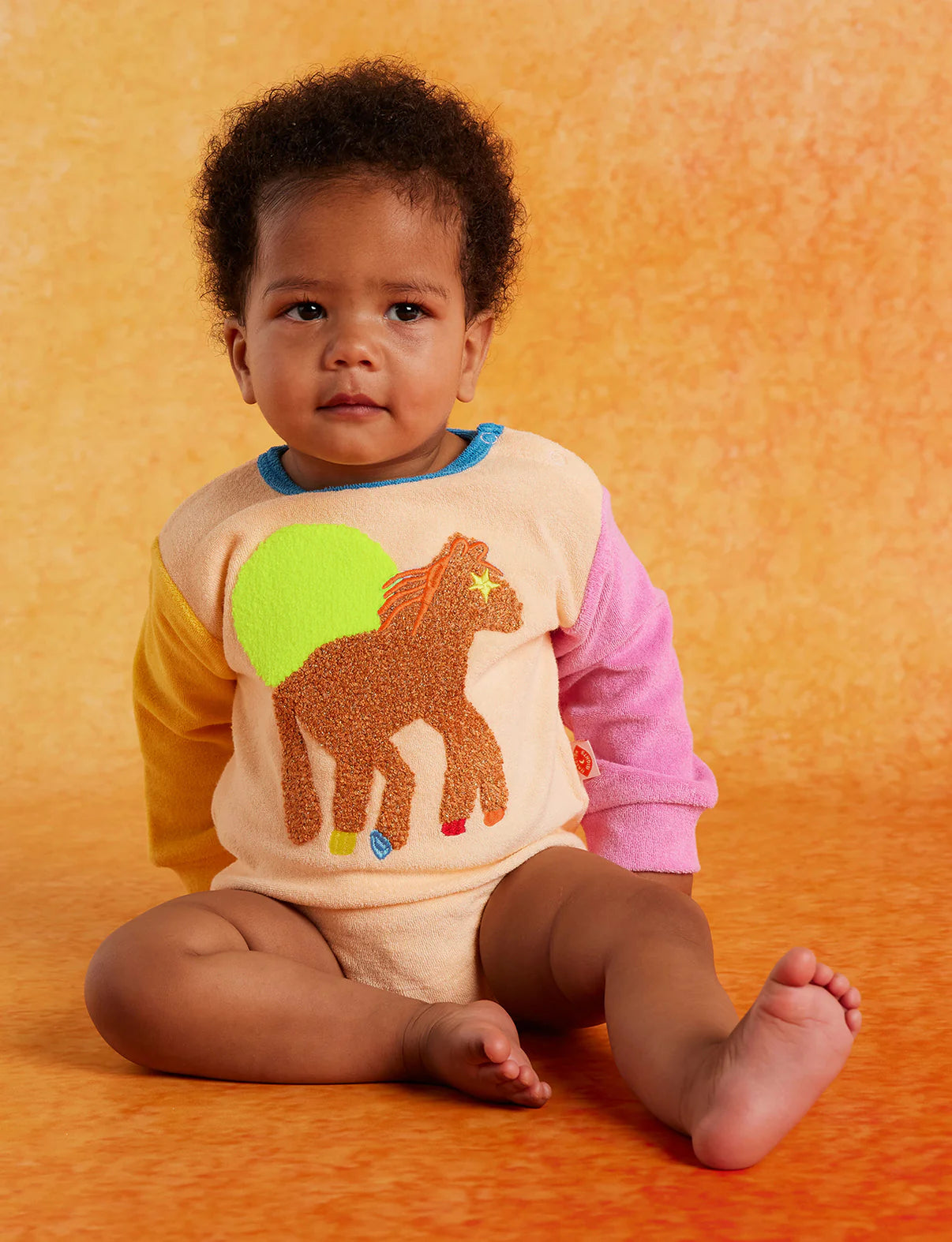 Giddy Up Terry Long Sleeve Bodysuit