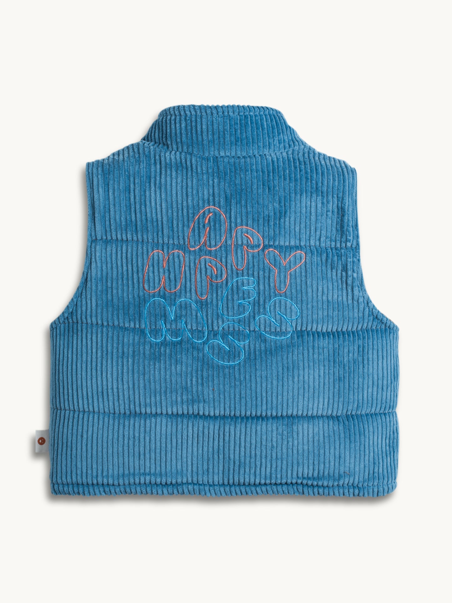 Reversible Merino Vest - Bluebird